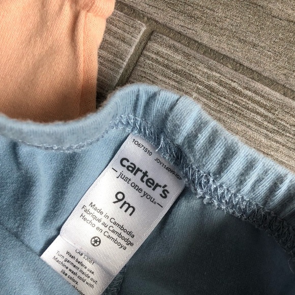 Baby girl mixed brand 2 piece lot•short sleeve top & leggings “future is bright” - Picture 5 of 5